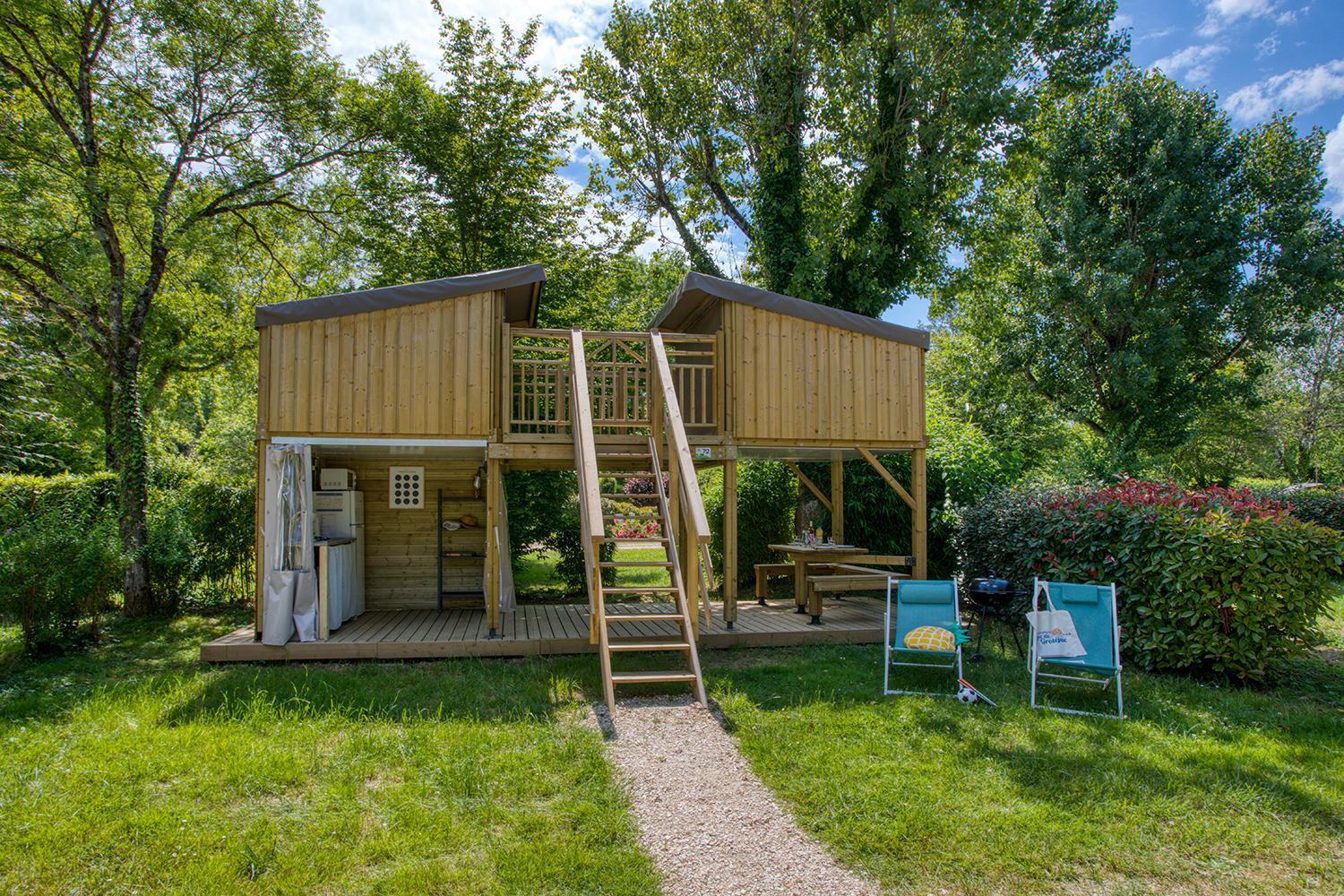 Camping Du Lac De Grolejac Bagian luar foto